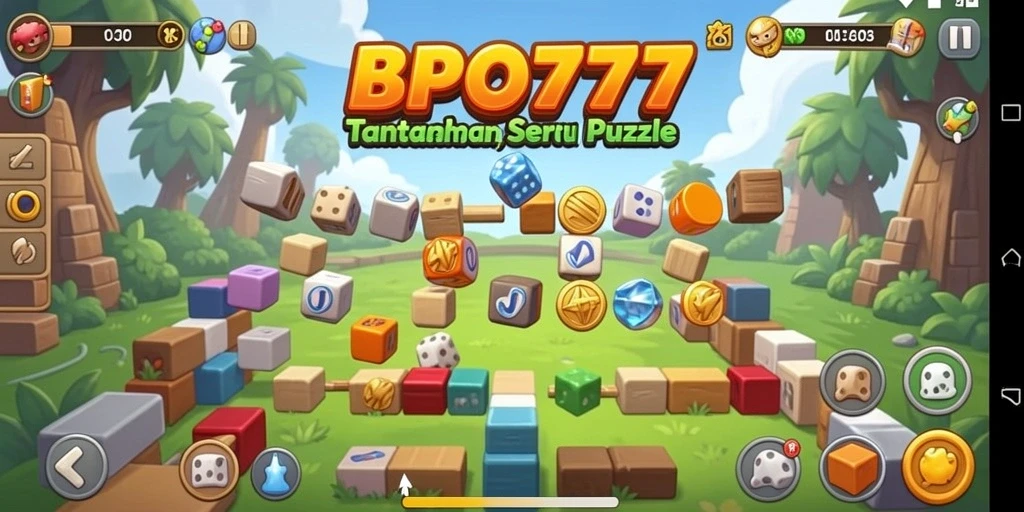 Tampilan gameplay BPO777 dengan teka-teki yang menantang dan interaktif.
