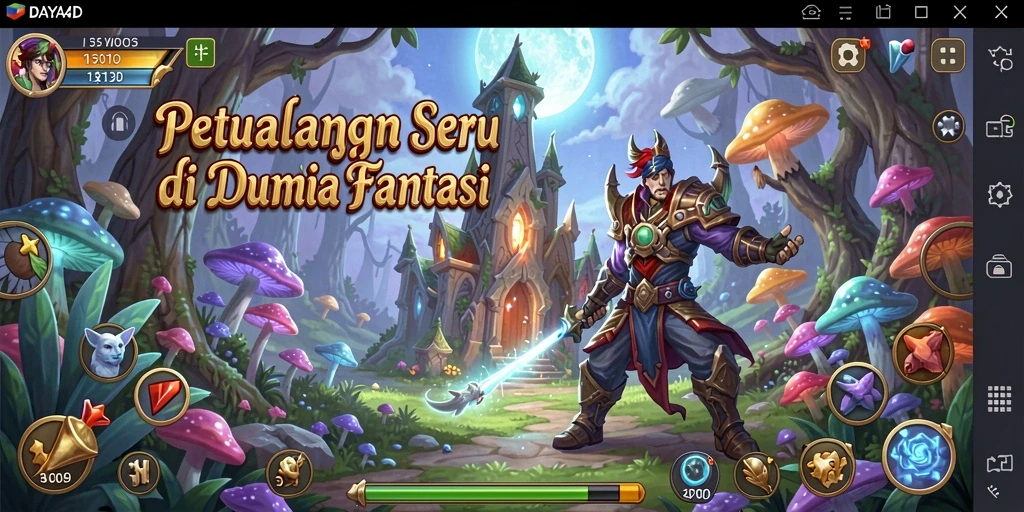 Tampilan gameplay seru dalam petualangan penuh tantangan di DAYA4D.