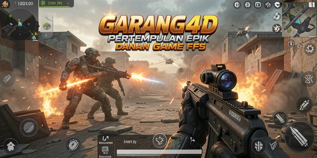 Tangkapan layar utama GARANG4D menampilkan aksi tembak-menembak yang intens dan mendebarkan.