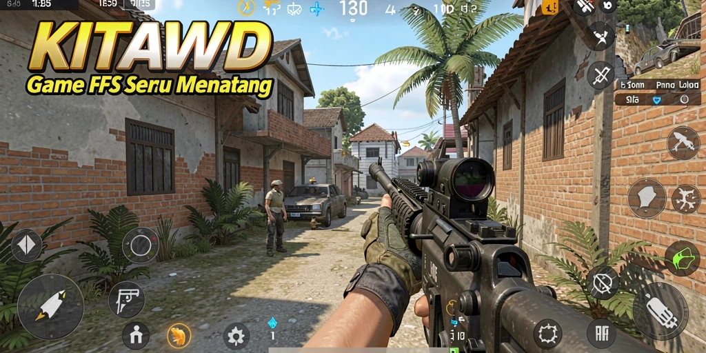Tampilan grafis memukau dalam gameplay KITAWD yang menegangkan.