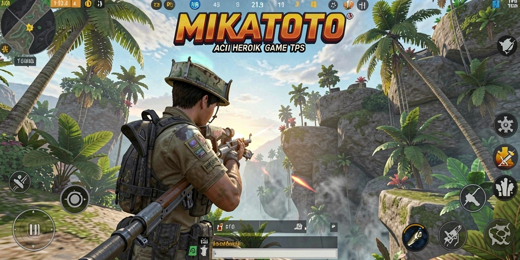 Gameplay MIKATOTO yang intens dan mendebarkan dalam mode TPS.