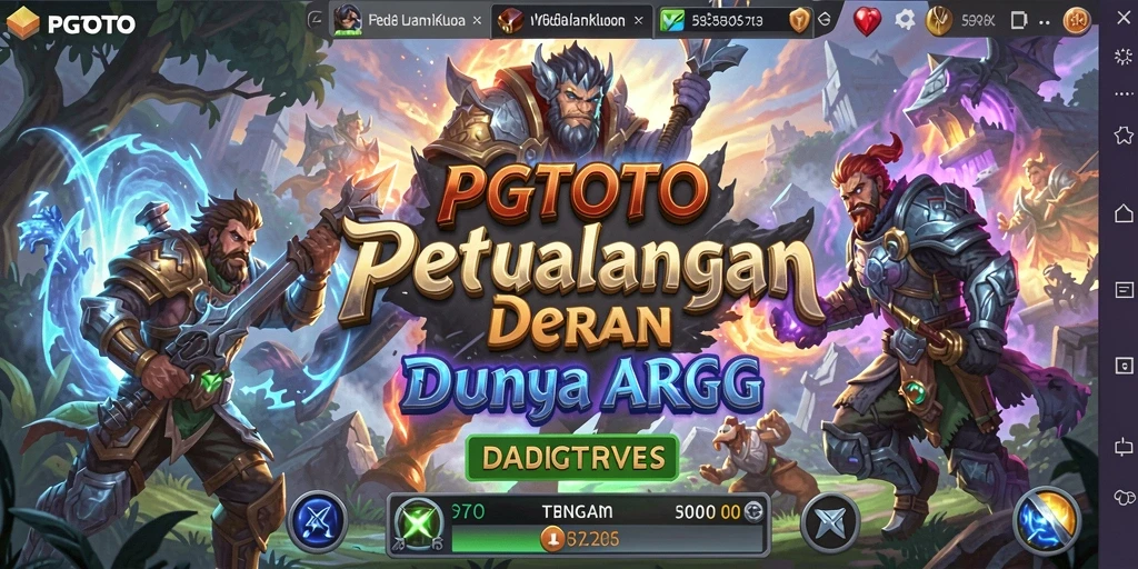 Tampilan gameplay seru dan grafis menawan dalam PGTOTO.