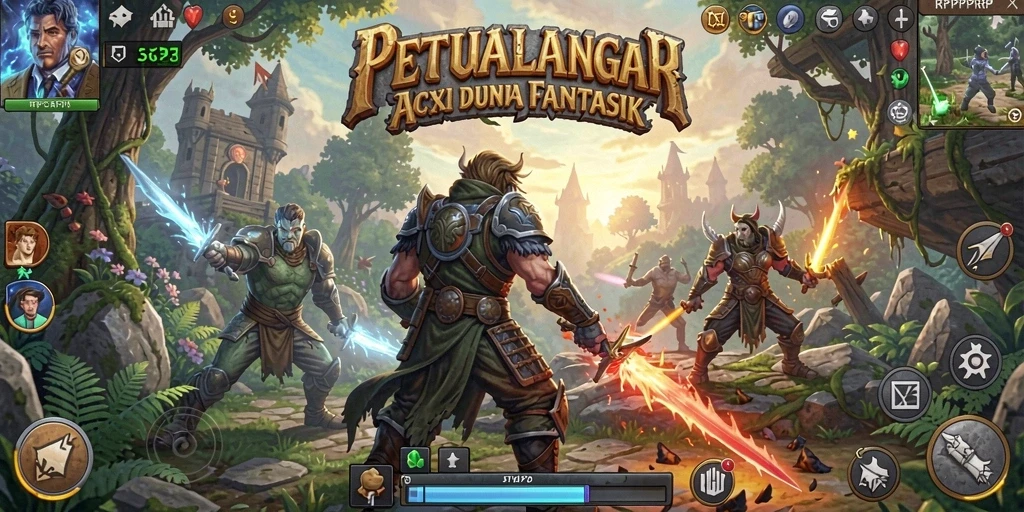 Tampilan seru dan aksi menegangkan dalam RPRPRP.