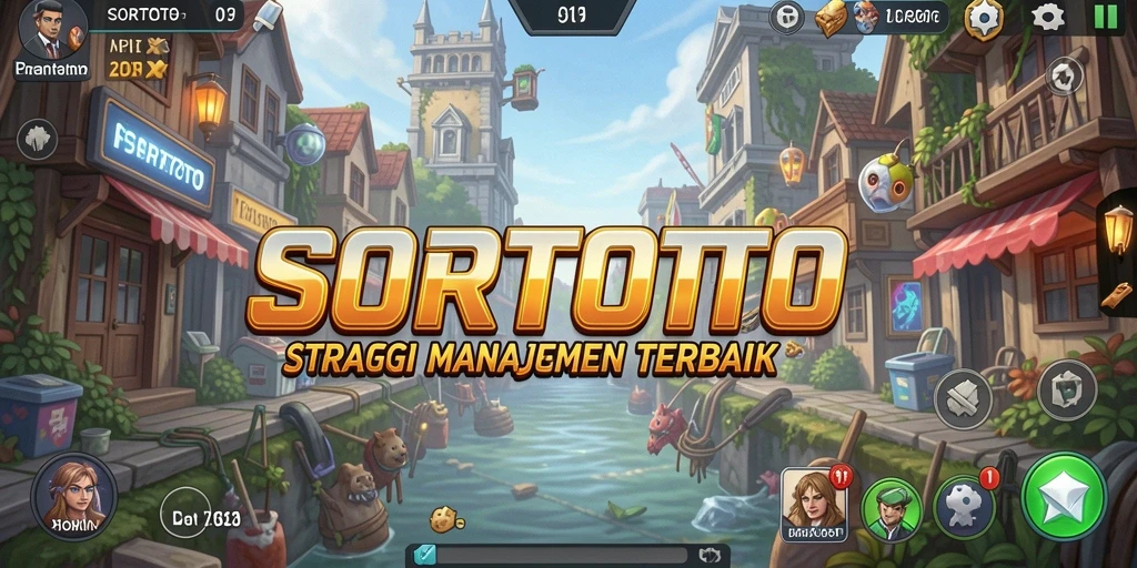 Tampilan gameplay seru dan strategi dalam SORTOTO.