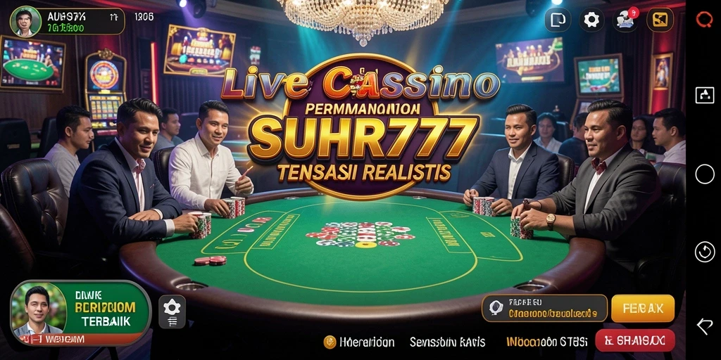 Gameplay Live Casino yang menarik dan interaktif di SUHU777.